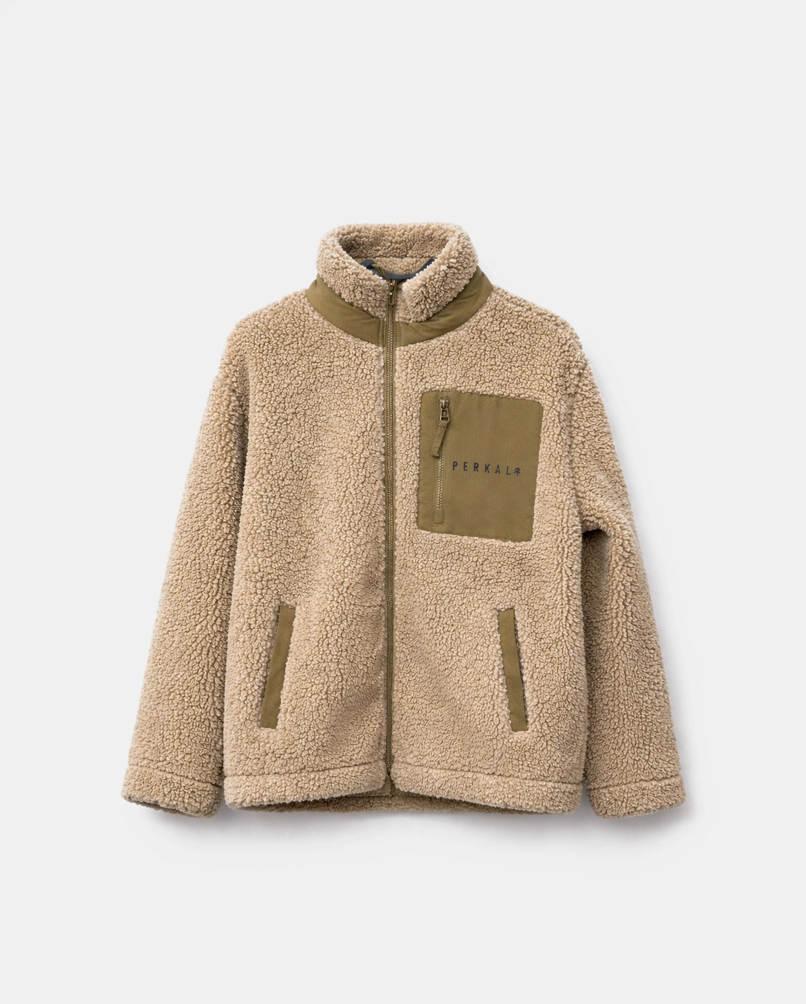 CHAQUETA SHERPA PERKAL BEIGE