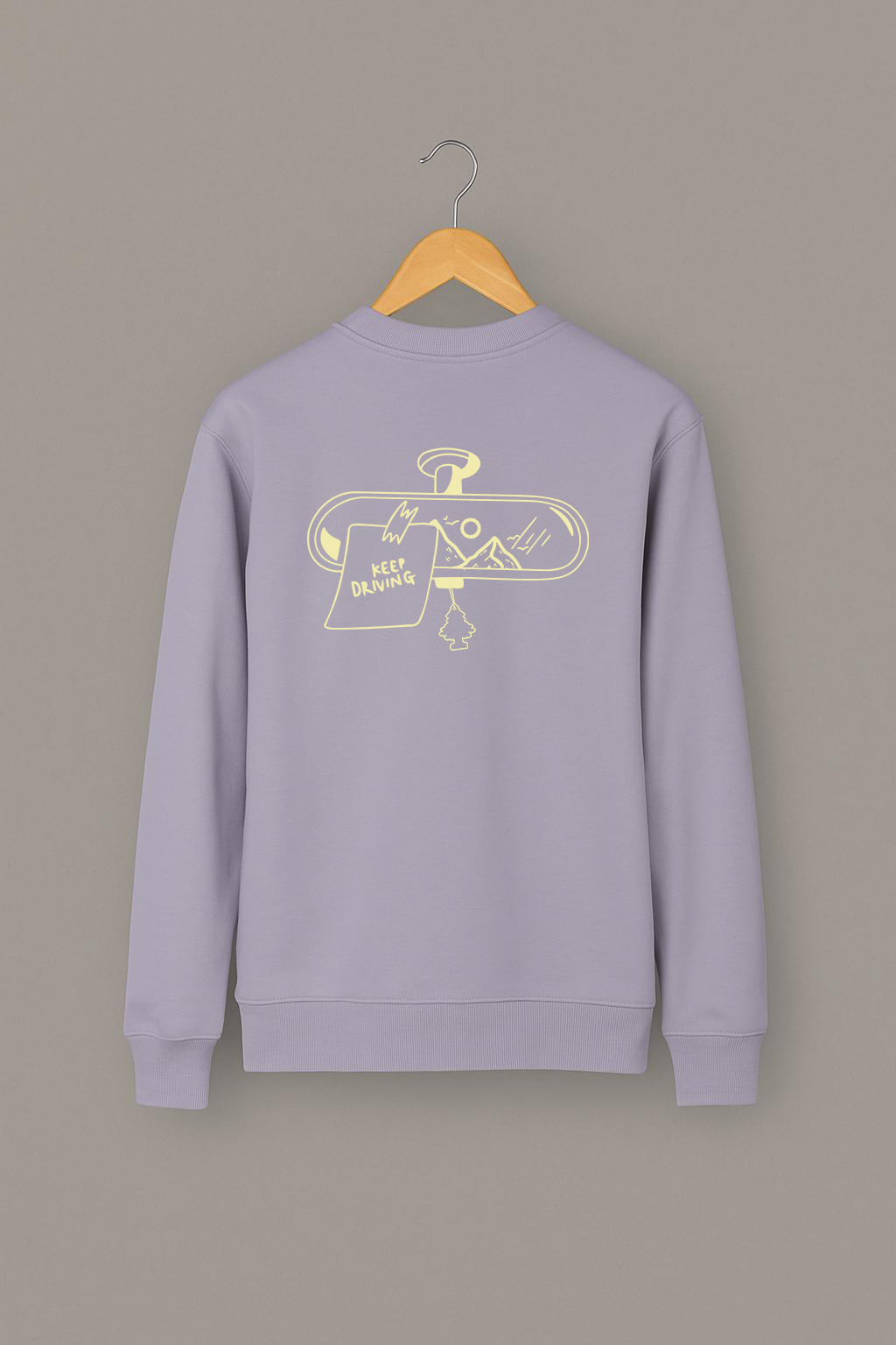 SUDADERA KEEP DRIVING