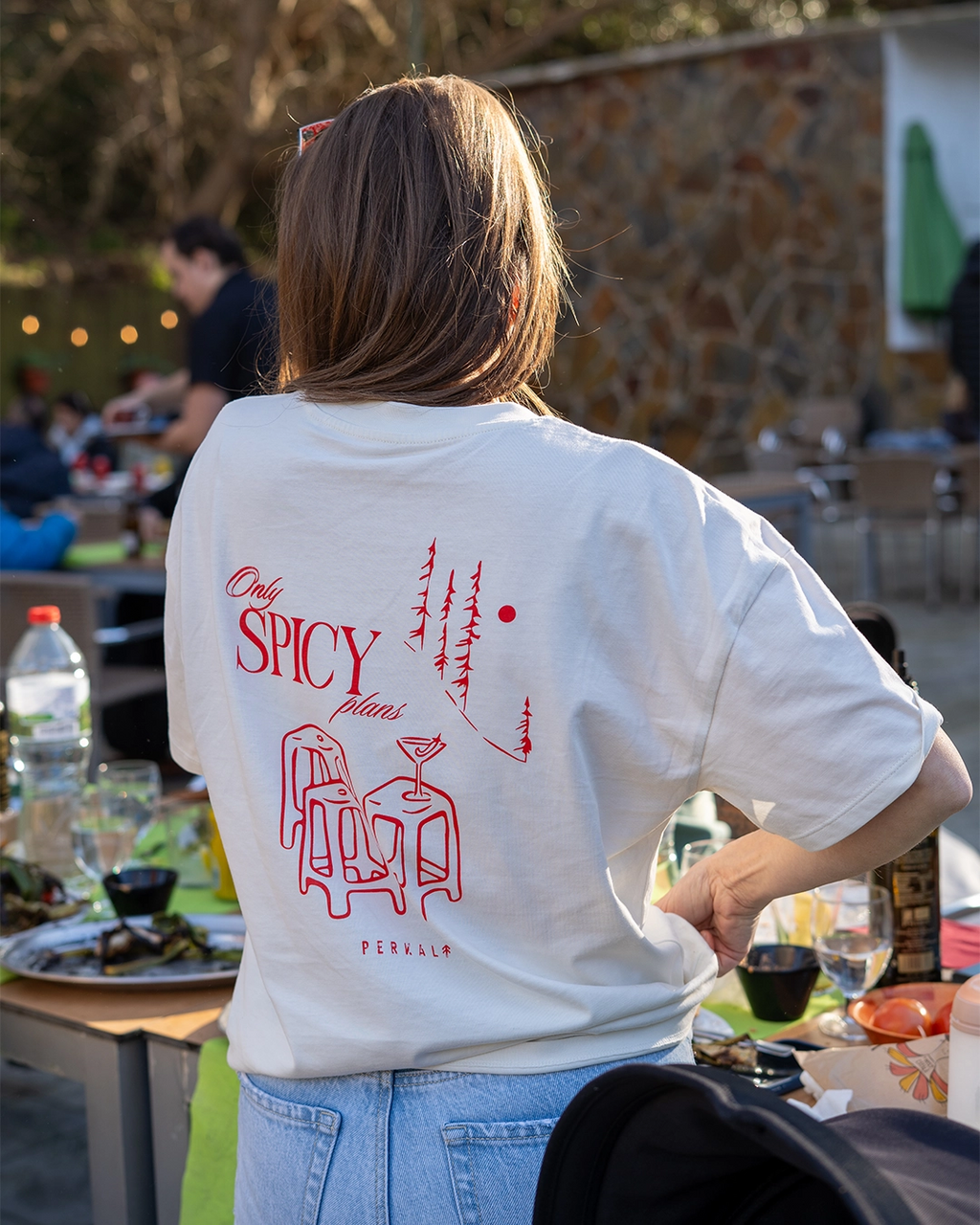 CAMISETA OVERSIZE SPICY