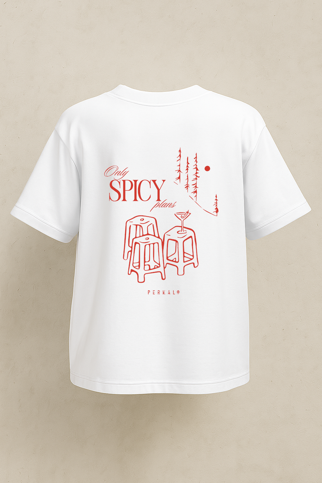 CAMISETA OVERSIZE SPICY